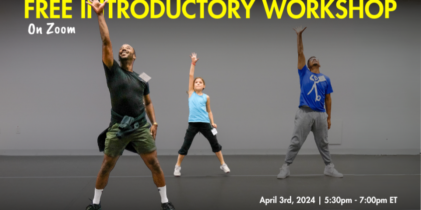 FREE Online Workshop: Introduction to the National Dance Institute (NDI) Method
