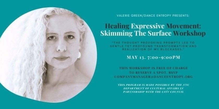 Skimming the Surface Workshop: Movement Healing Workshop (FREE)