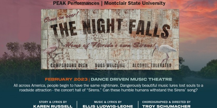 MONTCLAIR, NJ: PEAK Performances presents "The Night Falls"