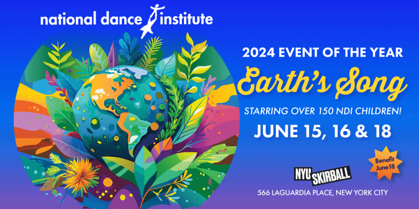 National Dance Institute's 2024 Event of the Year: Earth's Song