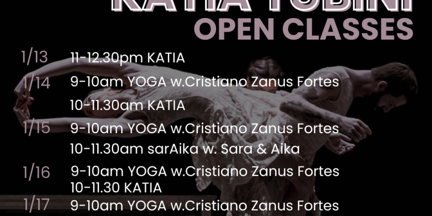 KATIA TUBINI OPEN CLASSES