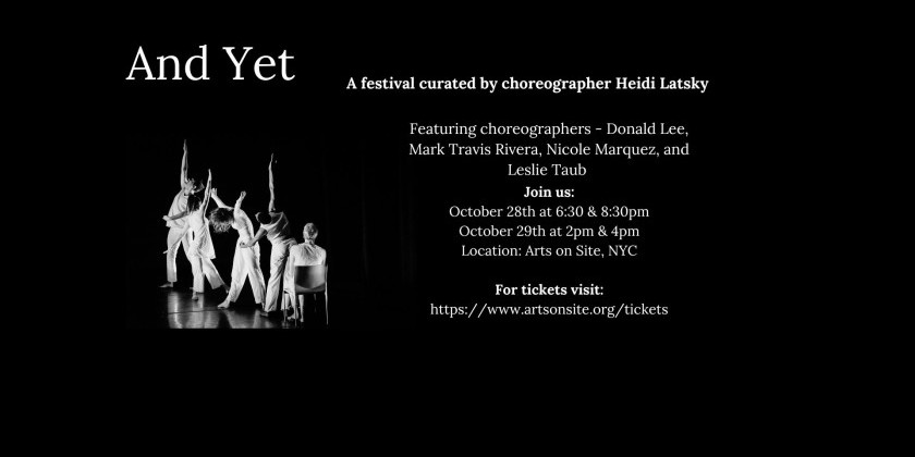 Heidi Latsky Dance presents "And Yet"