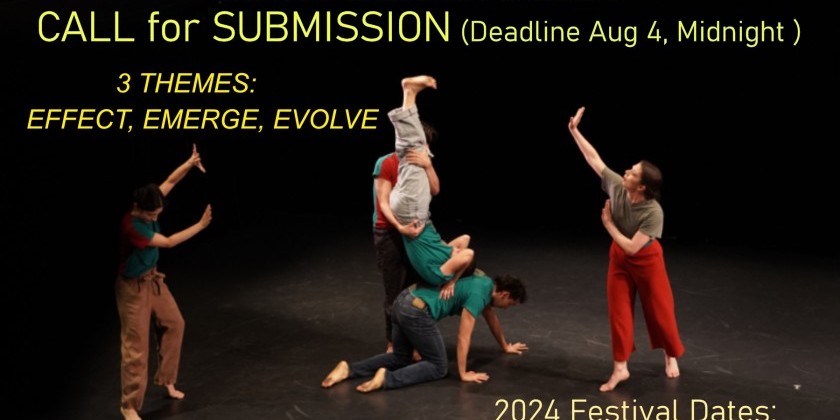 CALL FOR SUBMISSIONS: Dance Bloc NYC 2024 Festival (DEADLINE: AUG 4)