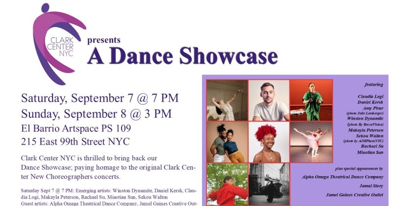 Clark Center NYC Dance Showcase 2024