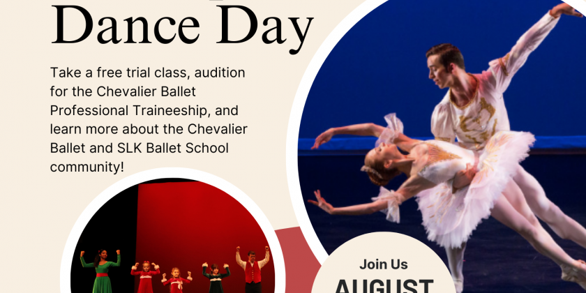 Open Dance Day: Take Free Dance Classes + Audition for Chevalier Ballet's Programs (FREE)