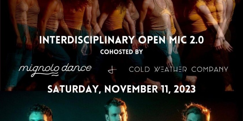METUCHEN, NJ: Apply for Mignolo Arts' Interdisciplinary Open Mic 2.0 (DEADLINE: OCT 1)