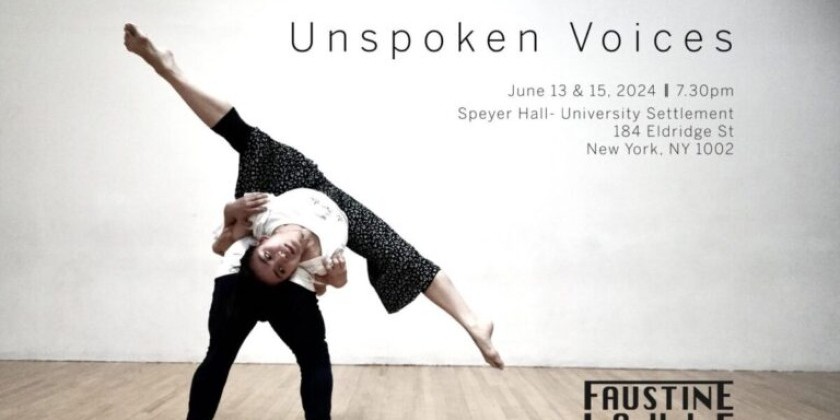 "Unspoken Voices" by Faustine Lavie Dance Project