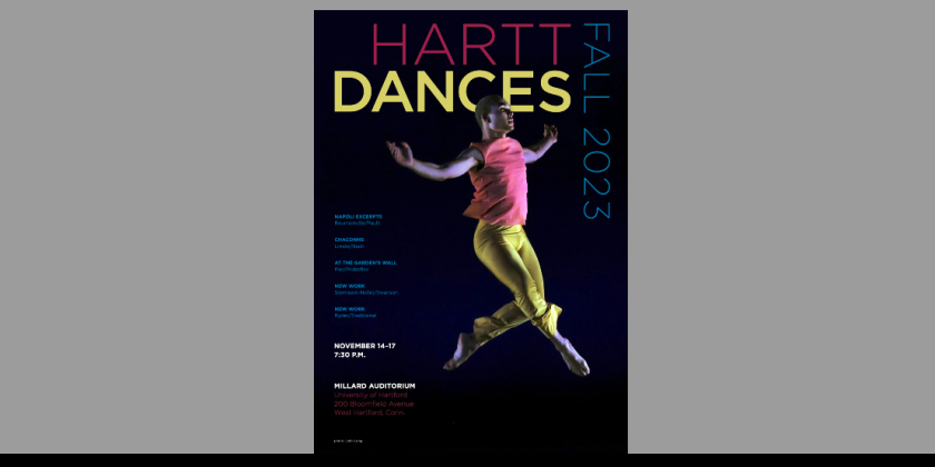 WEST HARTFORD, CT: Hartt Dances Fall 2023