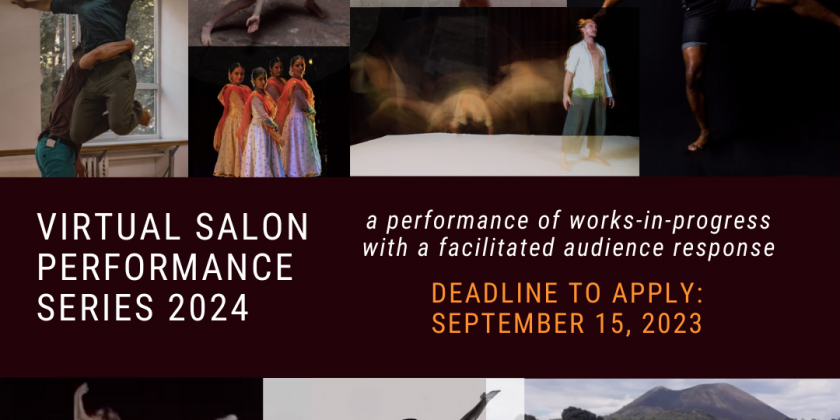 Apply for Virtual Salon Performance Series for Social Change 2024 (DEADLINE: SEP 15)