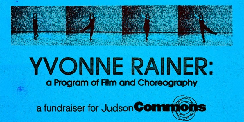 Yvonne Rainer: a Program of Film and Choreography