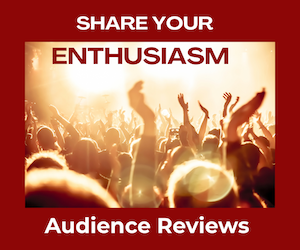 a picture of lifted arms in the state of applause in a Share Your Enthusiasm Ad for Sharing Audience Review